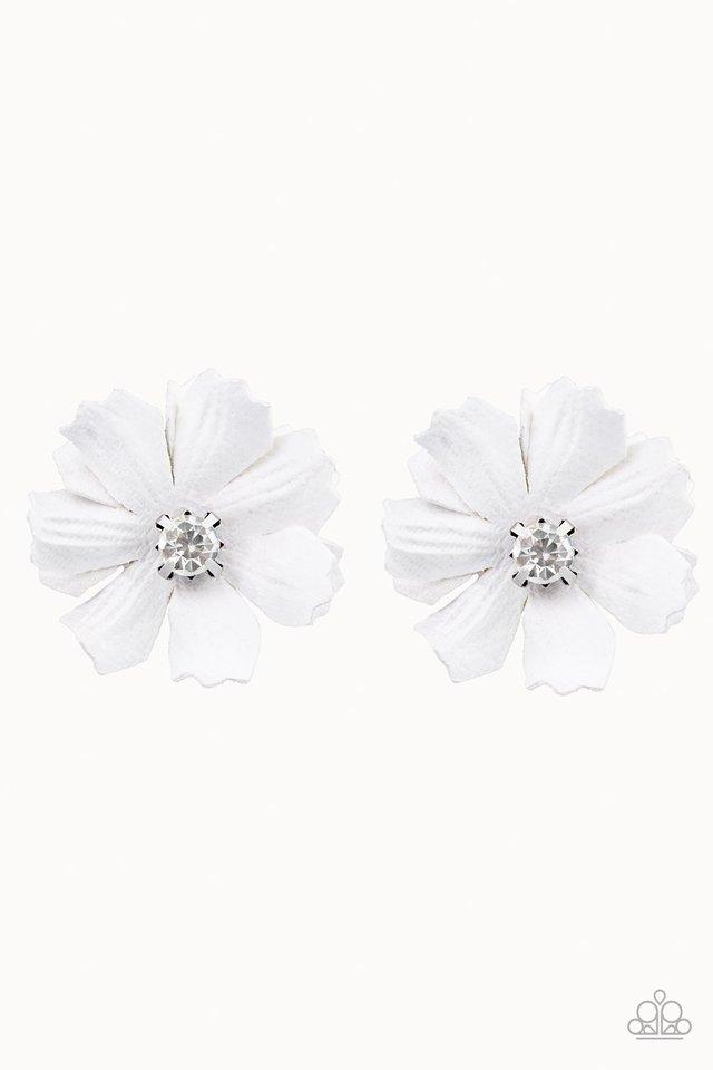 Paparazzi Hair Accessories ~ Candid Carnations - White