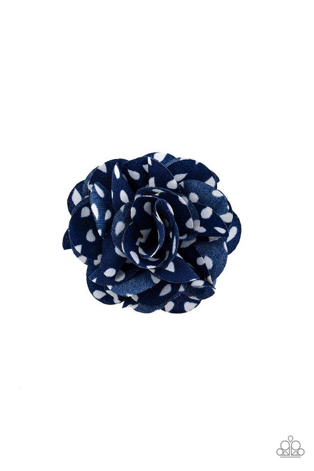 Paparazzi Hair Accessories ~ Tiny Tea Roses - Blue