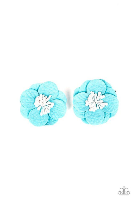 Paparazzi Hair Accessories ~ Serene In Sweet Pea - Blue