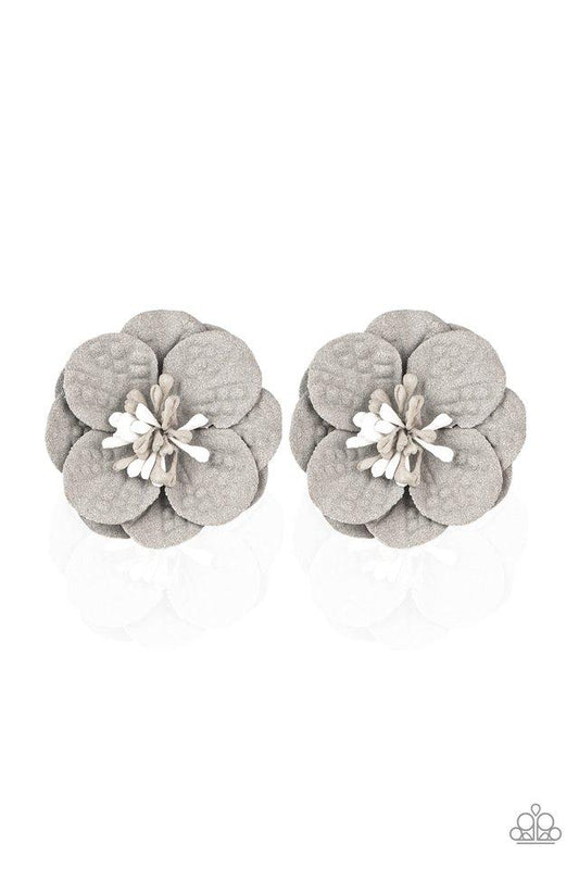 Paparazzi Hair Accessories ~ Serene In Sweet Pea - Silver