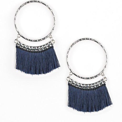 Paparazzi Earring ~ This Is Sparta! - Blue