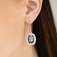 The Modern Monroe - Silver - Paparazzi Earring Image