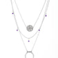 Lunar Lotus - Purple - Paparazzi Necklace Image