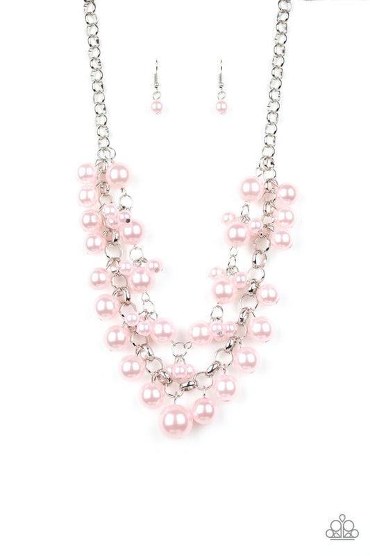 BALLROOM Service - Pink - Paparazzi Necklace Image