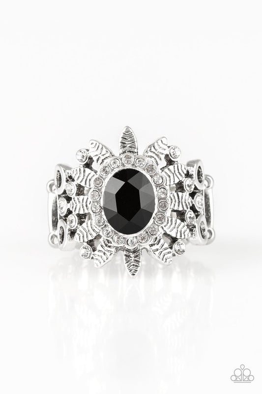 Burn Bright - Black - Paparazzi Ring Image