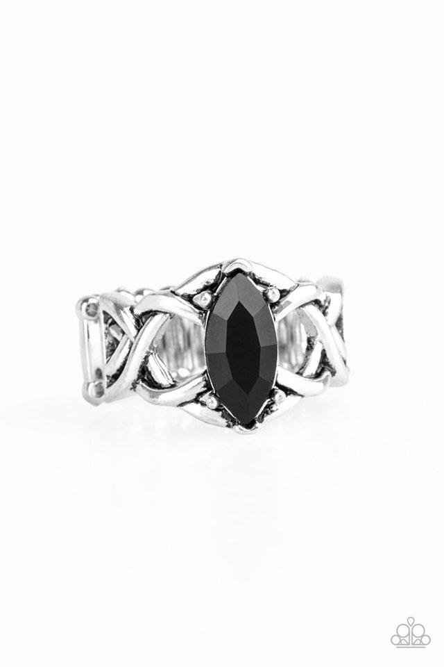 Anillo Paparazzi ~ Princesa Prima Donna - Negro