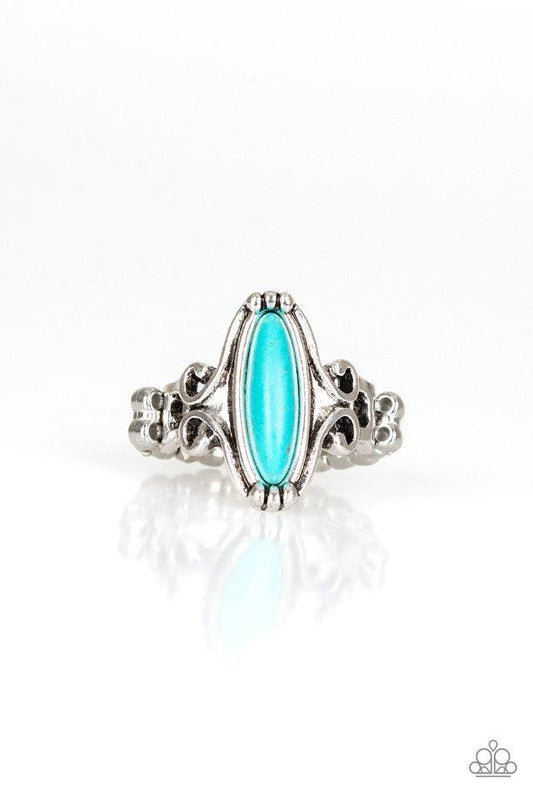 Paparazzi Ring ~ Desert Canyons - Blue