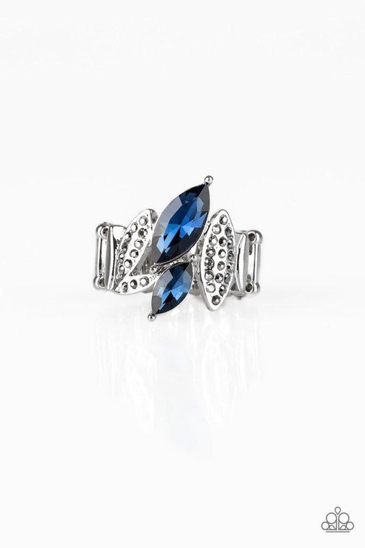 Anillo Paparazzi ~ Mantente atrevido - Azul