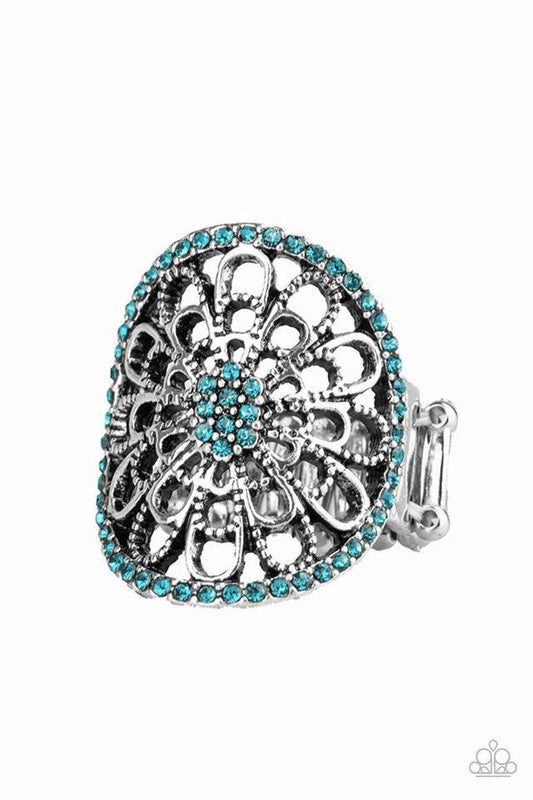 Paparazzi Ring ~ Springtime Shimmer - Blue