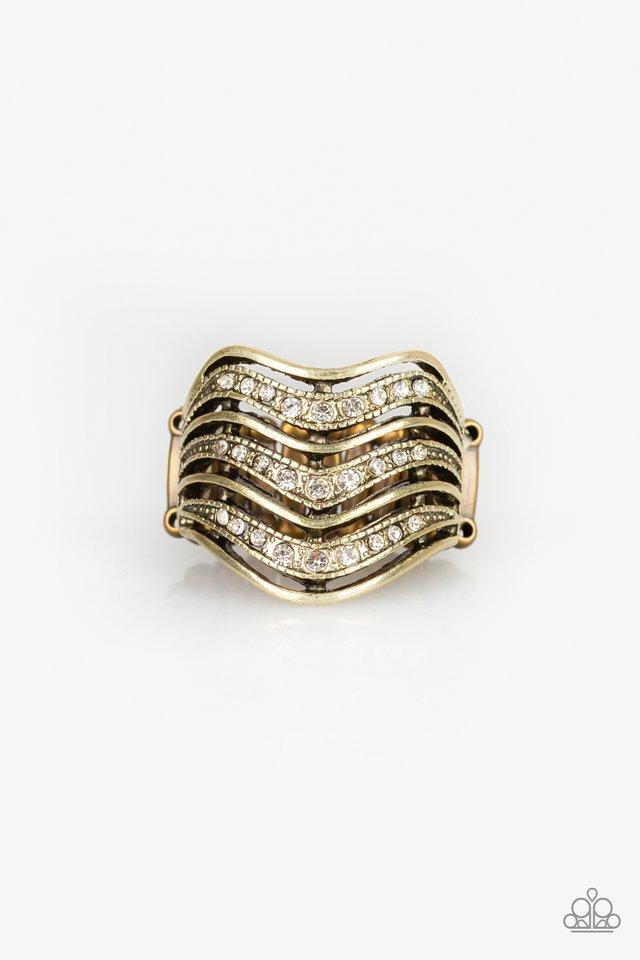 Paparazzi Ring ~ Fashion Finance - Brass