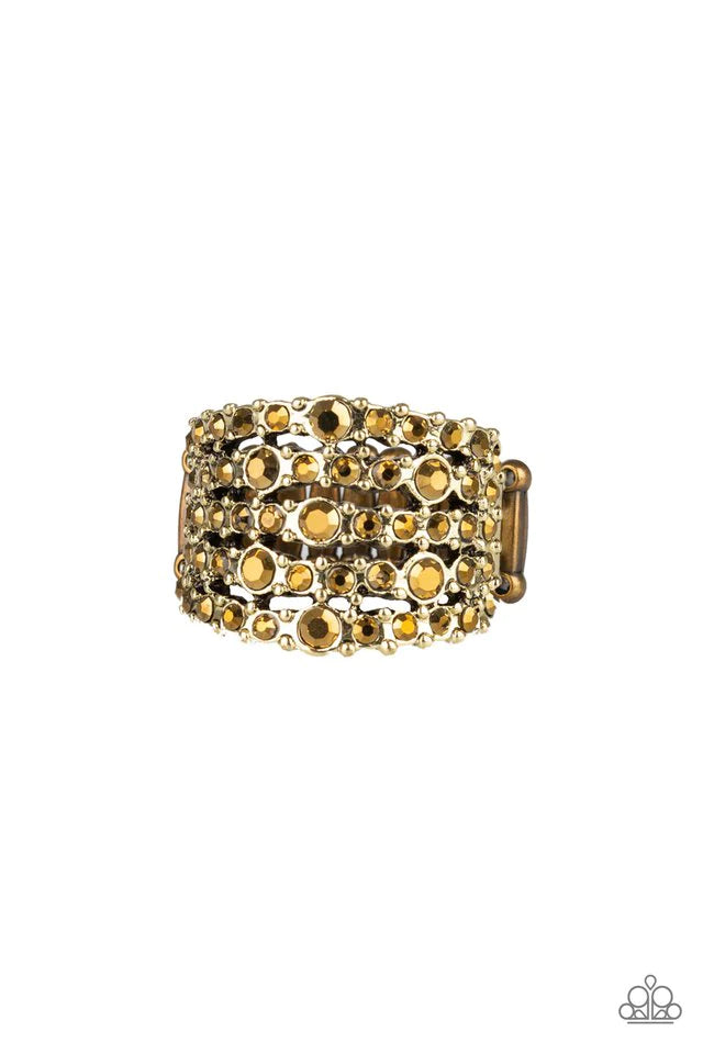 Paparazzi Ring ~ Truly Treasured - Brass