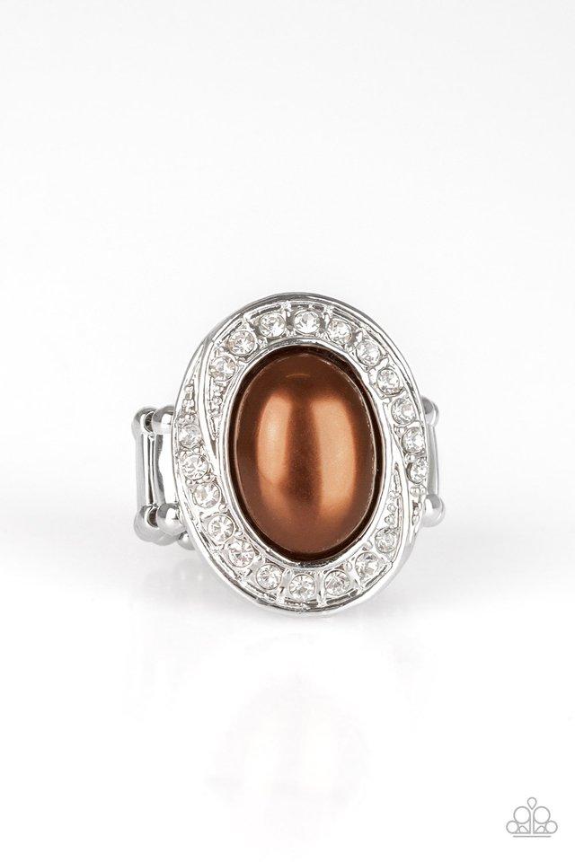 Paparazzi Ring ~ The ROYALE Treatment - Brown
