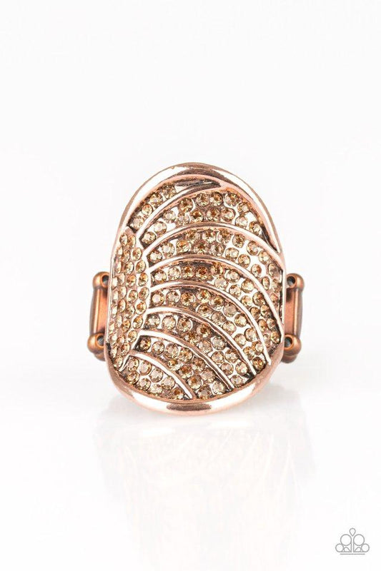 Paparazzi Ring ~ Dazzle Daze - Copper