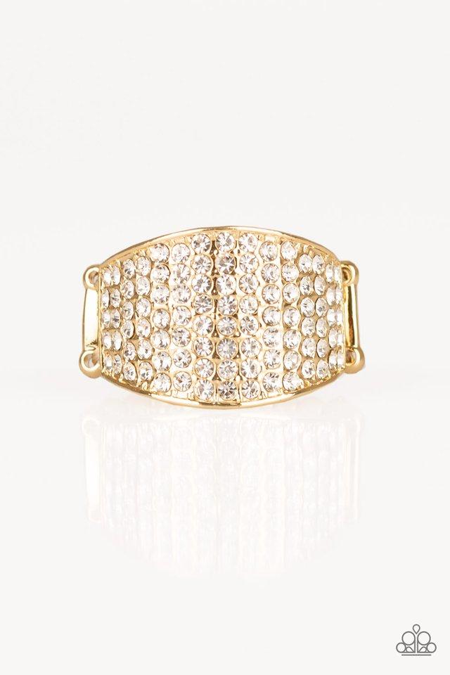 Paparazzi Ring ~ Kaboom! - Gold