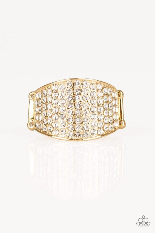 Paparazzi Ring ~ Kaboom! - Gold