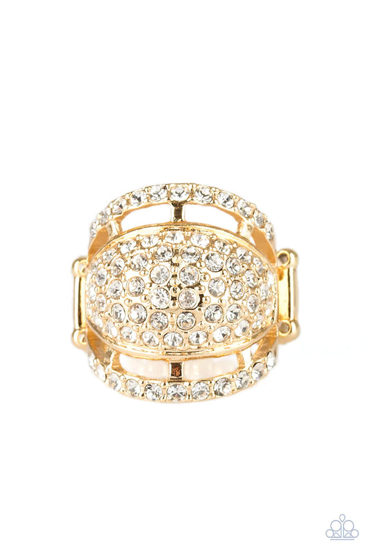 Paparazzi Ring ~ The Seven-FIGURE Itch - Gold