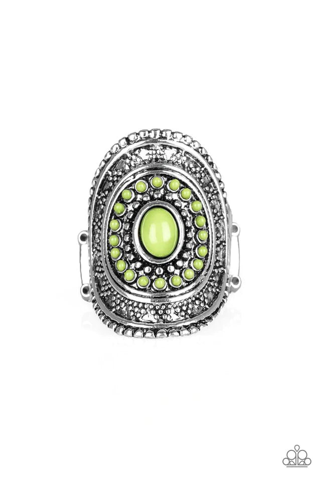 Anillo Paparazzi ~ Aventura de aventura - Verde