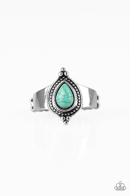 Paparazzi Ring ~ Mineral Minimalist - Blue