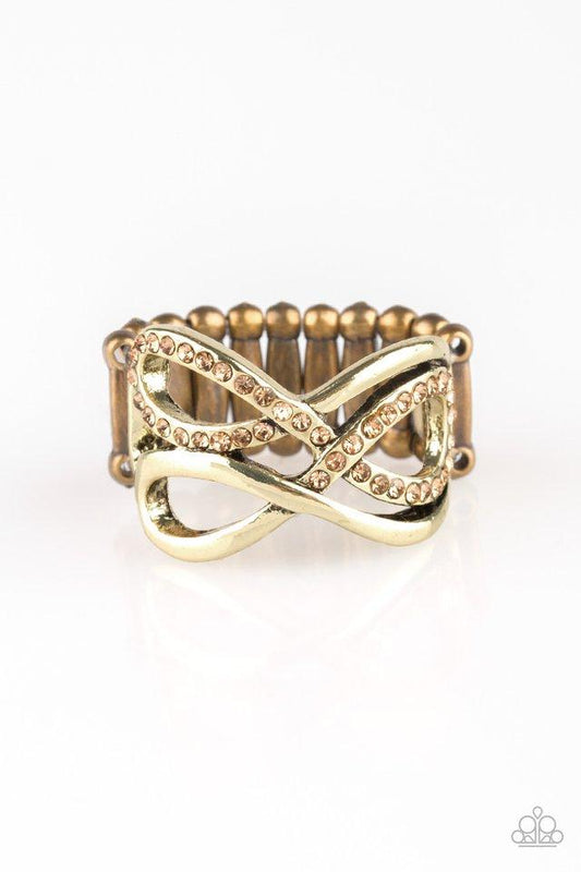 Paparazzi Ring ~ Infinite Illumination - Brass