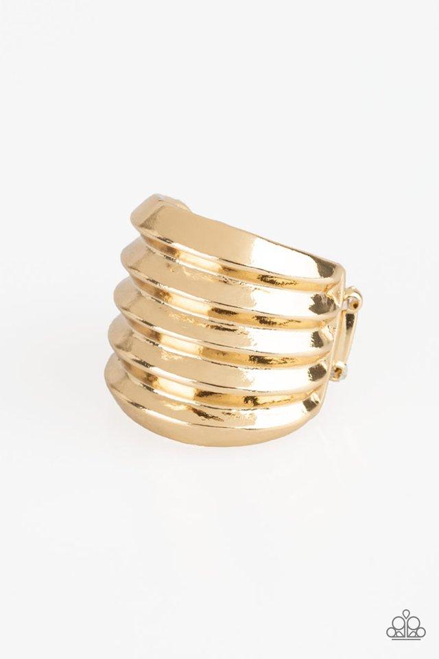 Paparazzi Ring ~ Hit Em Where It Hurts - Gold