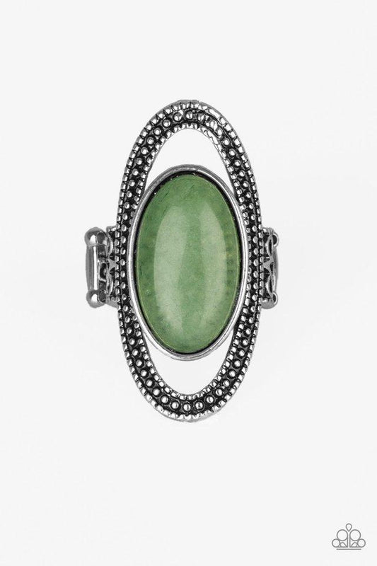 Paparazzi Ring ~ Western Royalty - Green