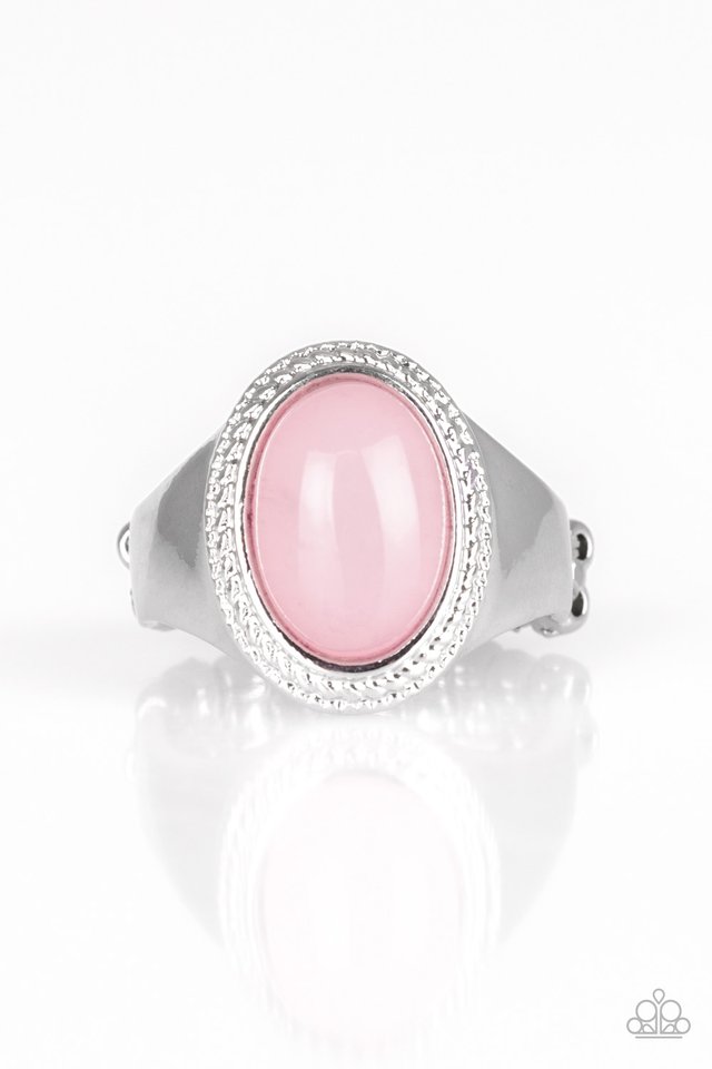 Mystically Malibu - Pink - Paparazzi Ring Image