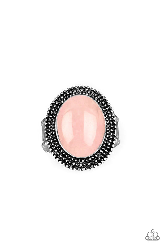 Anillo Paparazzi ~ Oasis al aire libre - Rosa