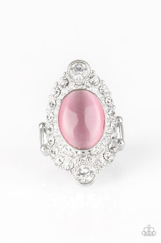 Anillo Paparazzi ~ Riviera Royalty - Rosa