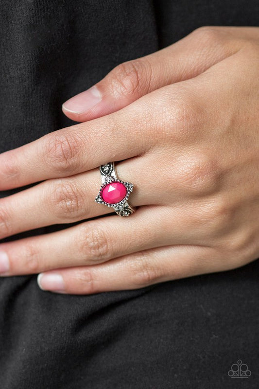 Pricelessly Princess - Pink - Paparazzi Ring Image