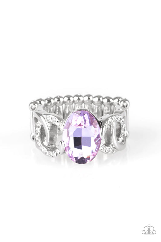 Paparazzi Ring ~ Supreme Bling - Purple