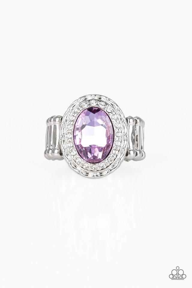 Paparazzi Ring ~ Fiercely Flawless - Purple