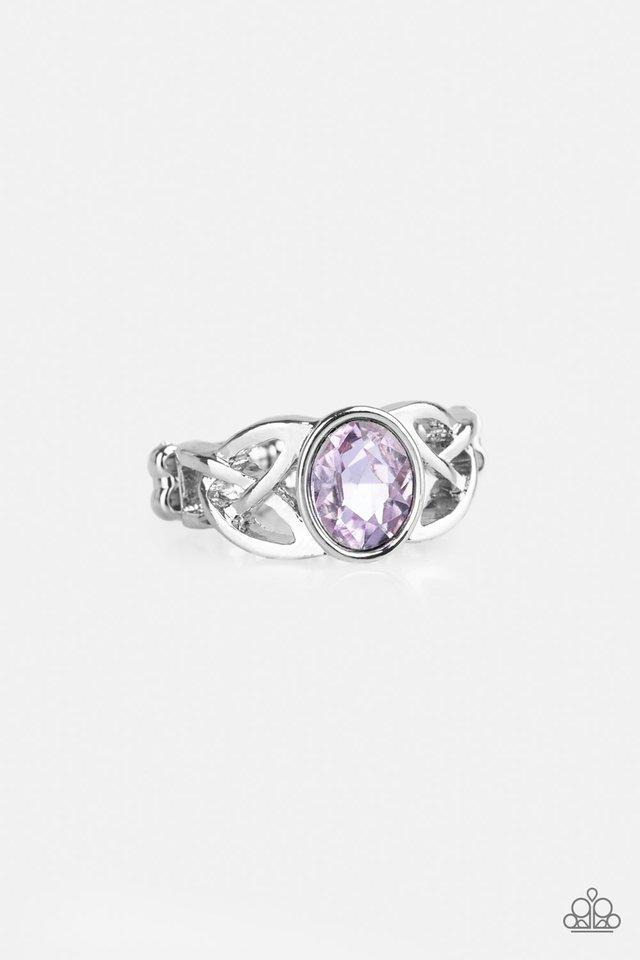 Paparazzi Ring ~ Shimmer Splash - Purple