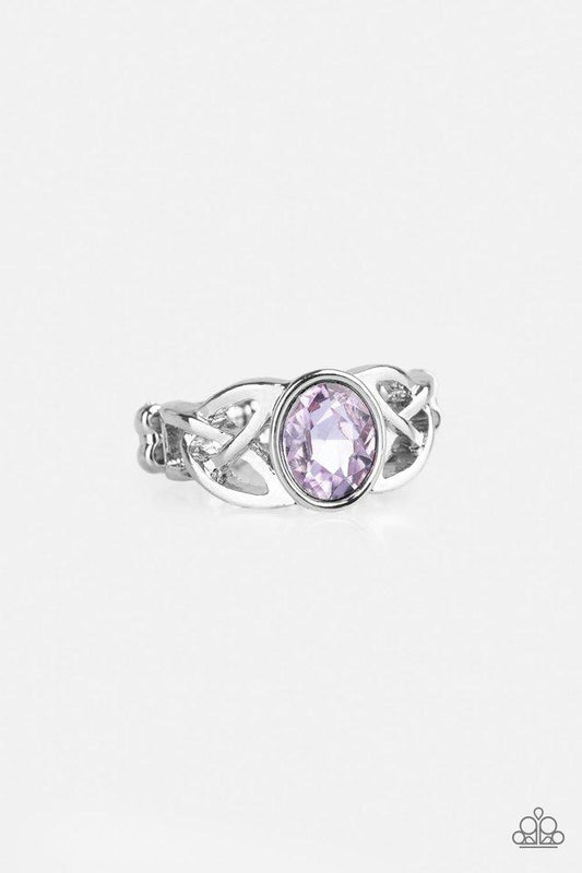 Paparazzi Ring ~ Shimmer Splash - Purple