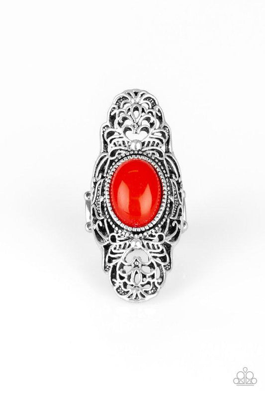 Anillo Paparazzi ~ Estilo dramático - Rojo