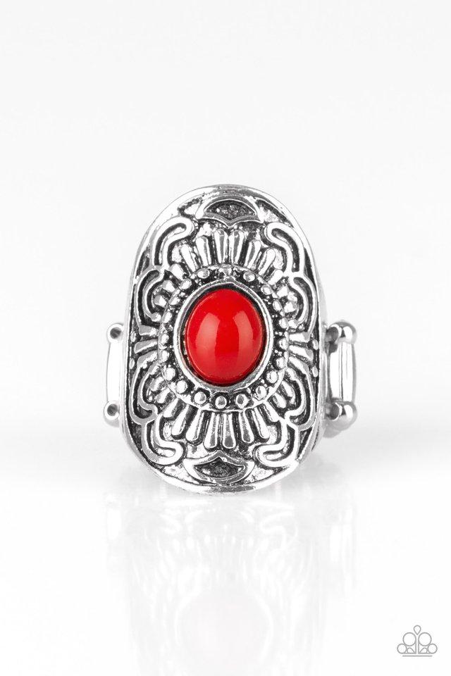 Paparazzi Ring ~ The ZEST Of The ZEST - Red