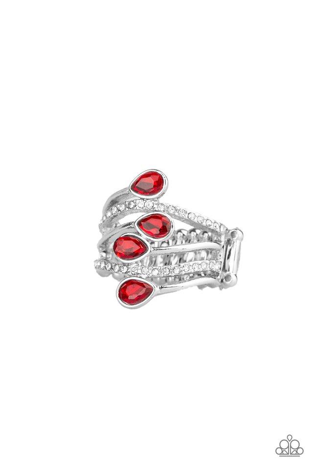 Anillo Paparazzi ~ Bling Dream - Rojo