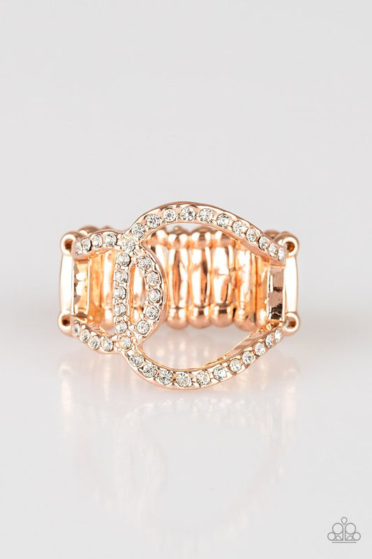 Radical Radiance - Rose Gold - Paparazzi Ring Image