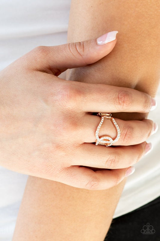 Radical Radiance - Rose Gold - Paparazzi Ring Image