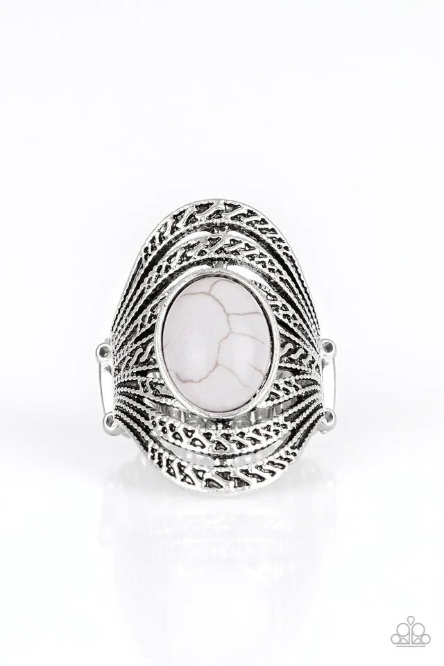 Paparazzi Ring ~ Royal Roamer - Silver