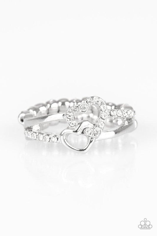 Paparazzi Ring ~ The Perfect Matchmaker - White