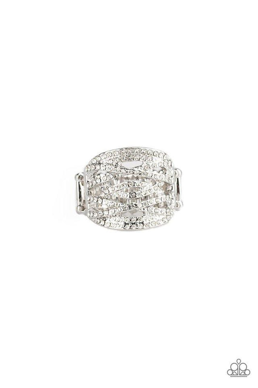 Paparazzi Ring ~ The Money Maker - White