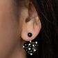 Star-Studded Success - Black - Paparazzi Earring Image