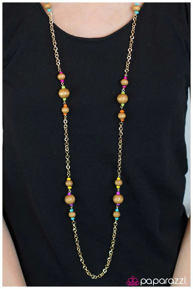 Paparazzi Necklace ~ Tricks Of the Trade - Multi