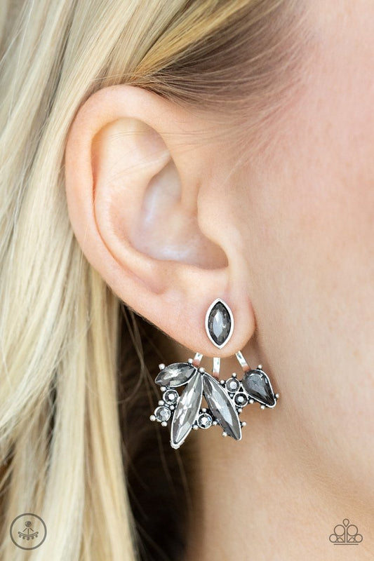 Deco Dynamite - Silver - Paparazzi Earring Image