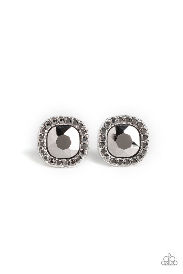 Bling Tastic! - Silver - Paparazzi Earring Image