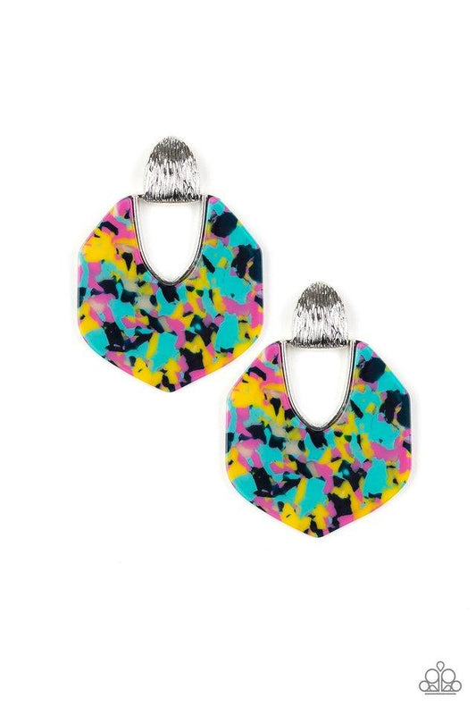 Paparazzi Earring ~ My Animal Spirit - Multi