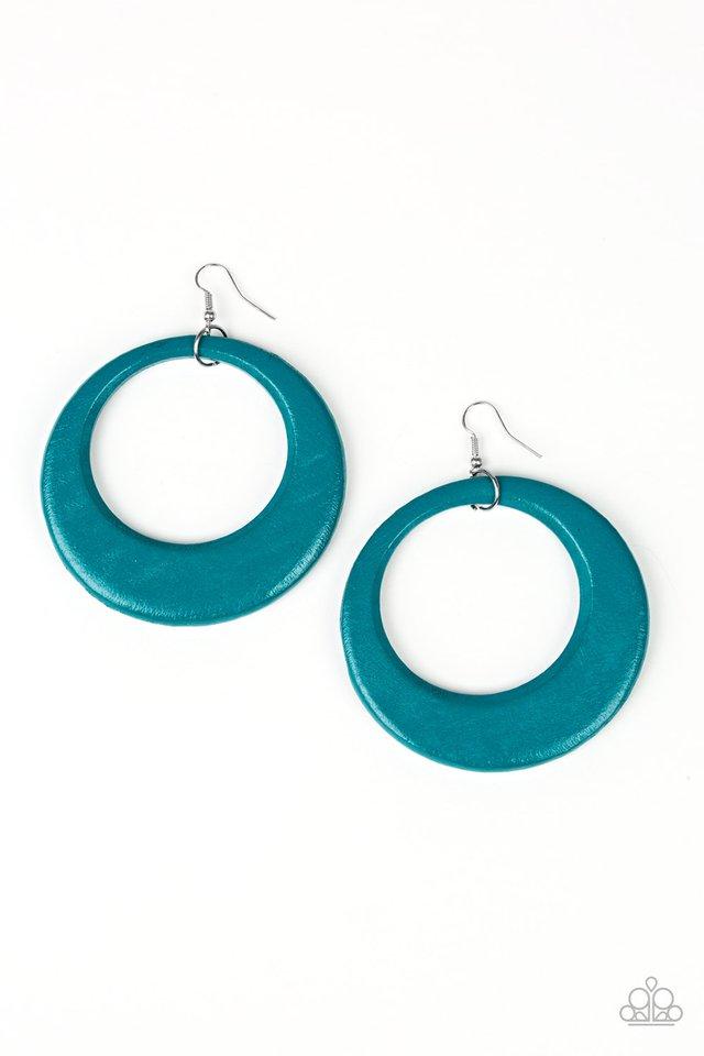 Paparazzi Earring ~ Modern Malibu Barbie - Blue