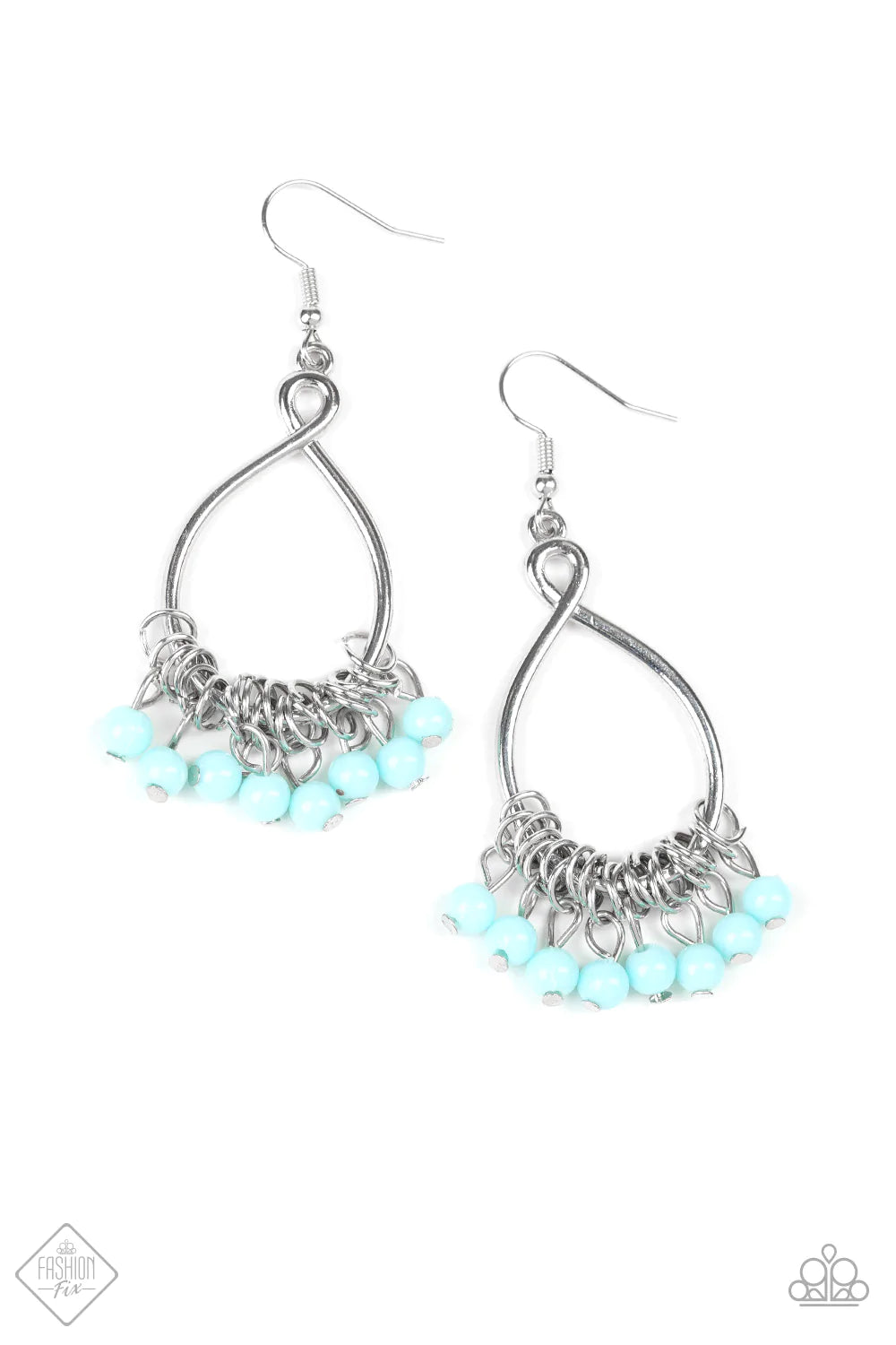 Paparazzi Earring ~ Broadway Babe  - Blue