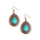 Mountain Mover - Copper - Paparazzi Earring Image
