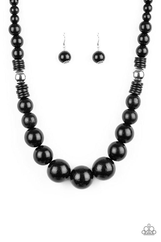 Paparazzi Necklace ~ Panama Panorama - Black